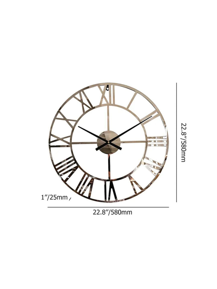 Abstract shaped wall clock