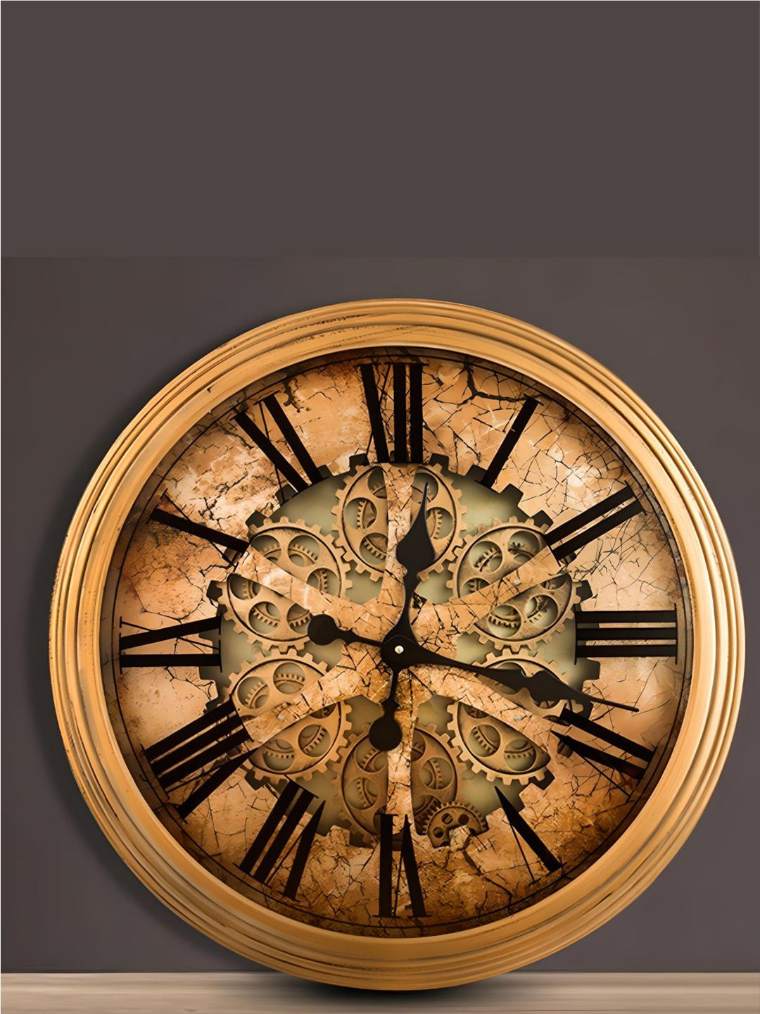 Abstract shaped wall clock