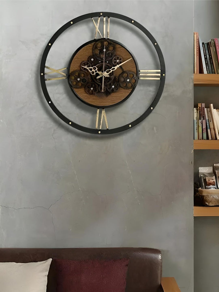 Abstract shaped wall clock