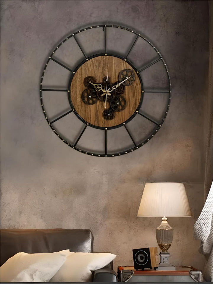 Abstract shaped wall clock