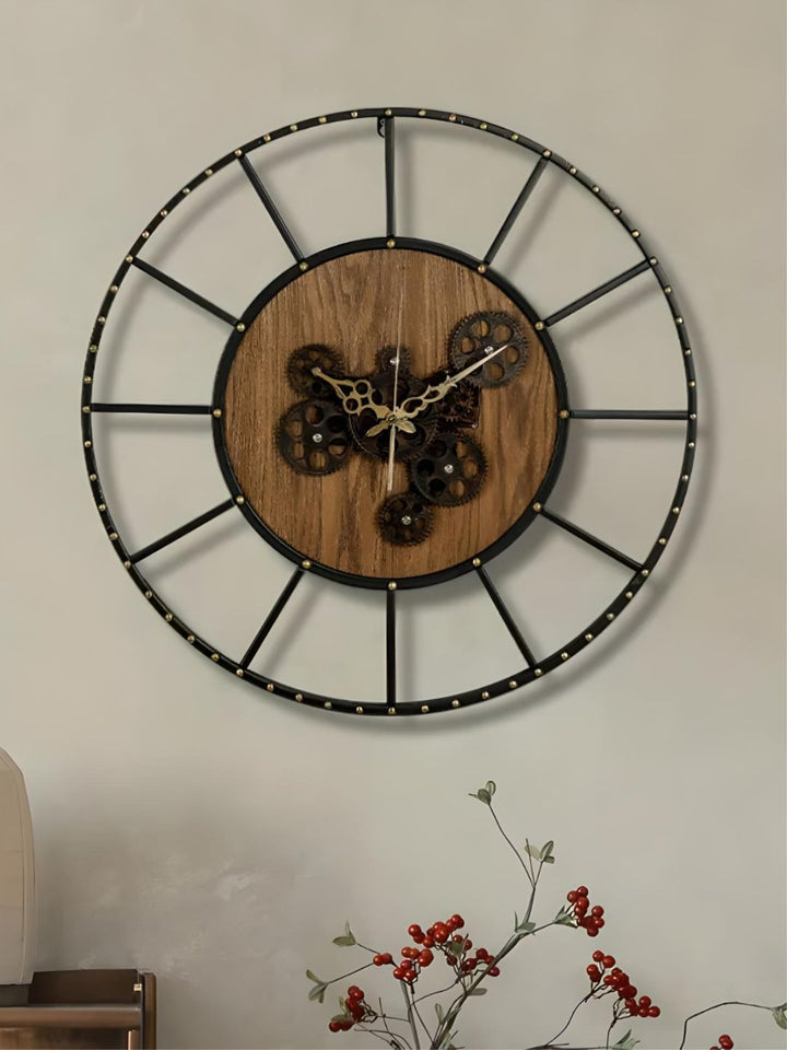 Abstract shaped wall clock