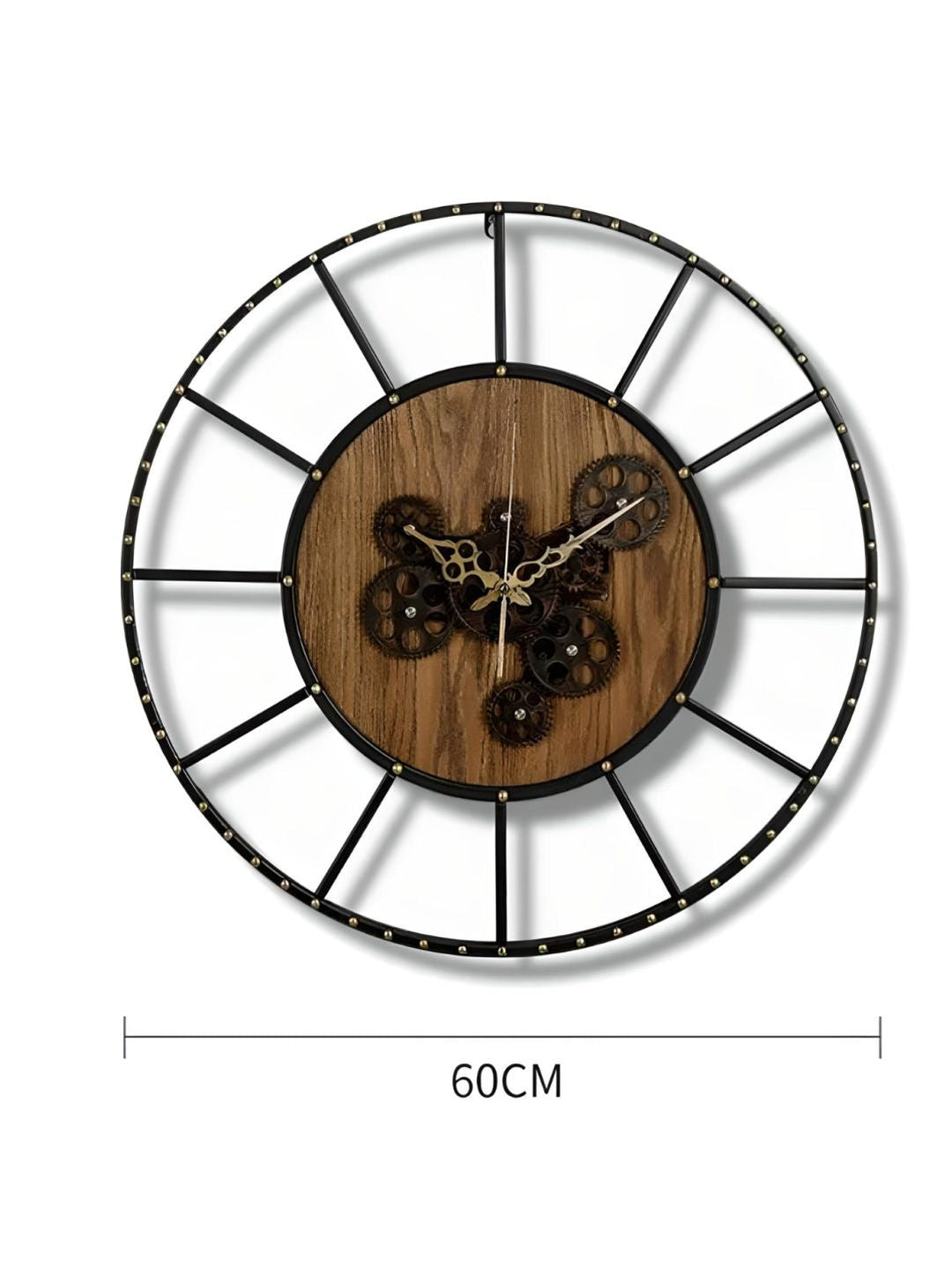 Abstract shaped wall clock