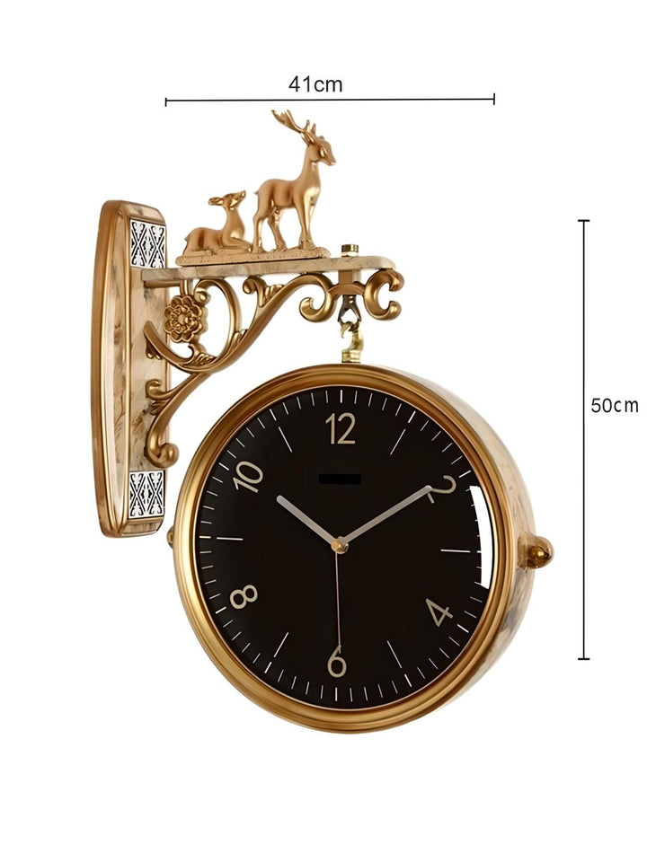 Abstract shaped wall clock