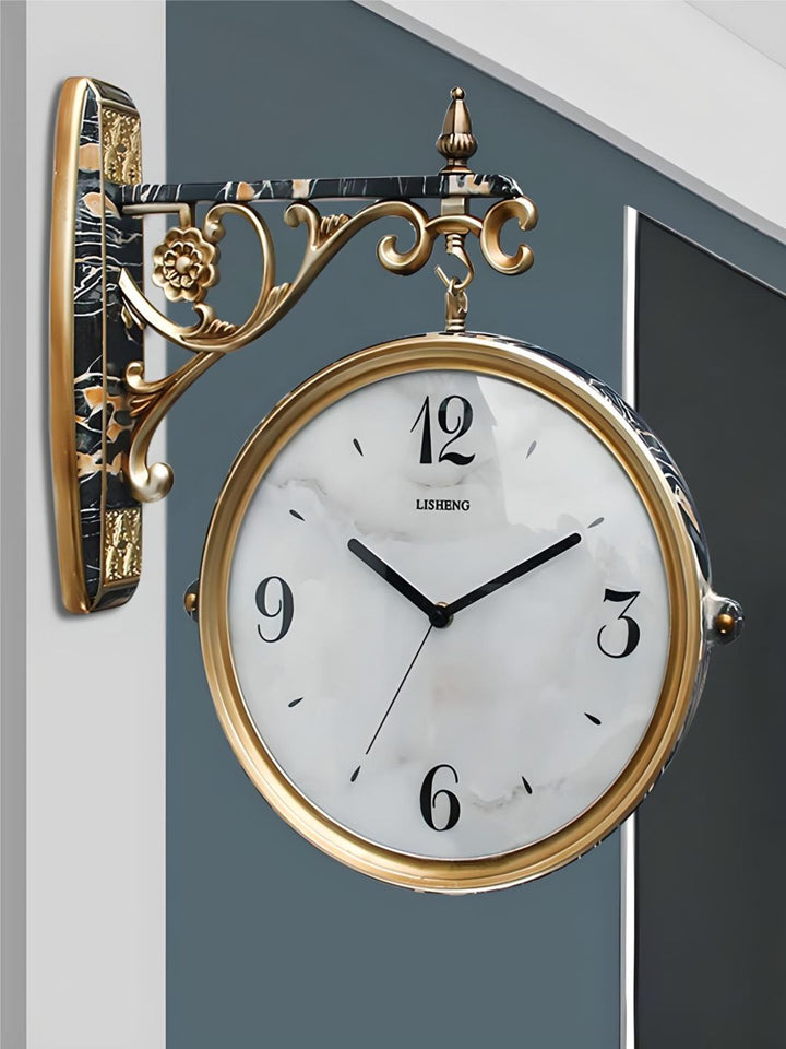 Abstract shaped wall clock