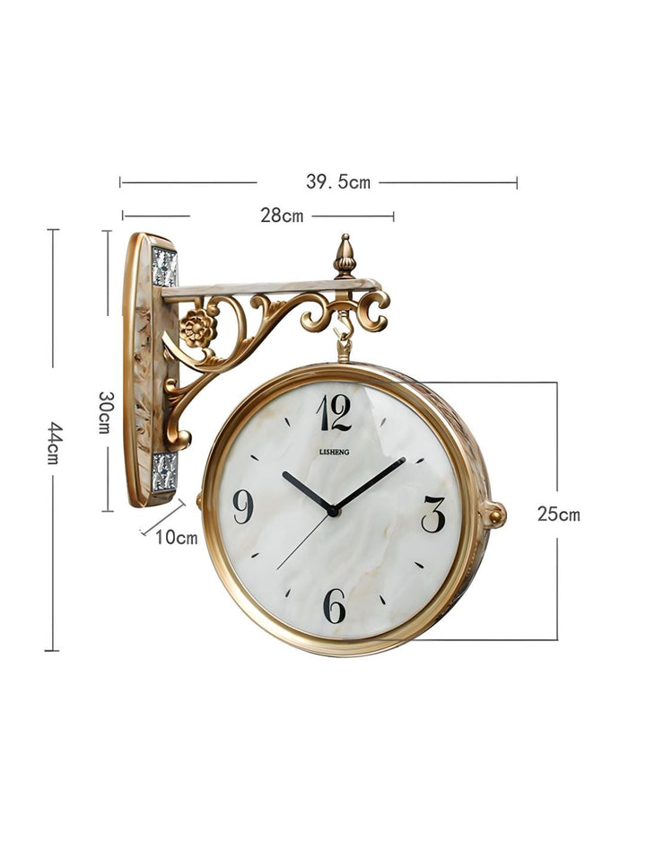 Abstract shaped wall clock