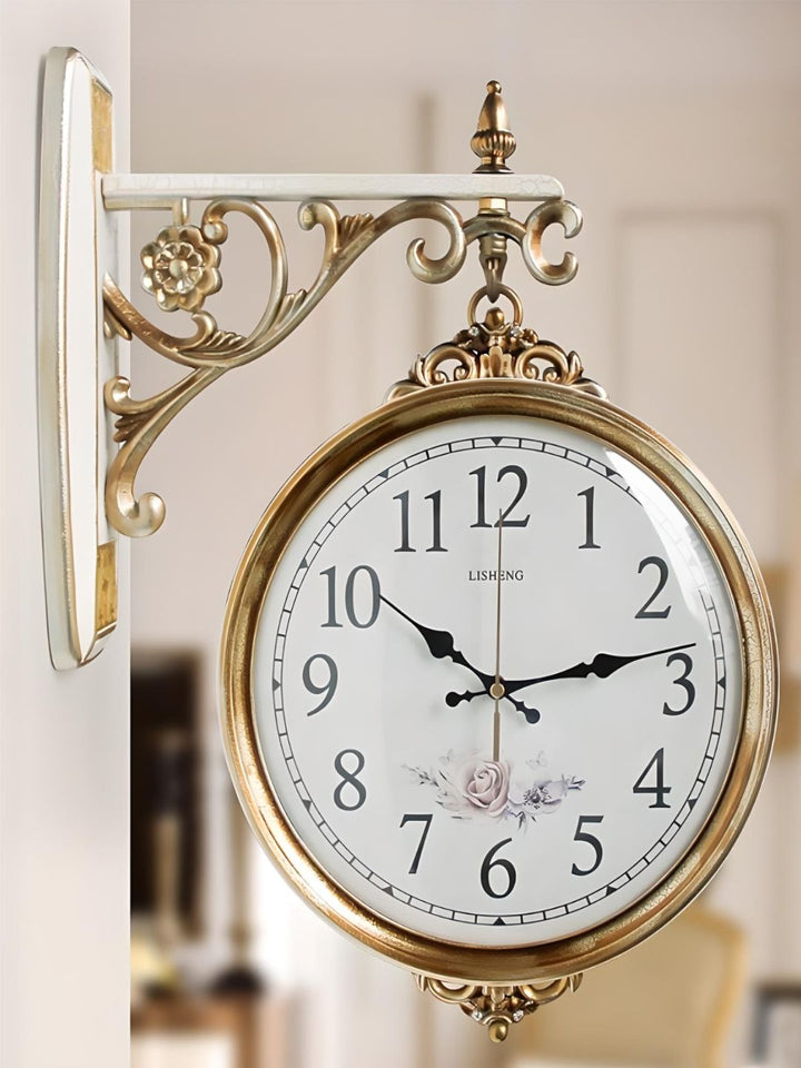 Abstract shaped wall clock