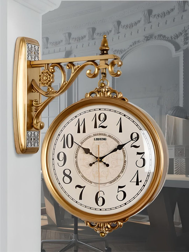 Abstract shaped wall clock
