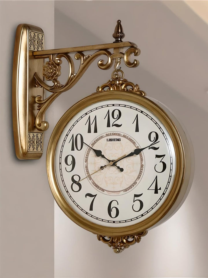 Abstract shaped wall clock