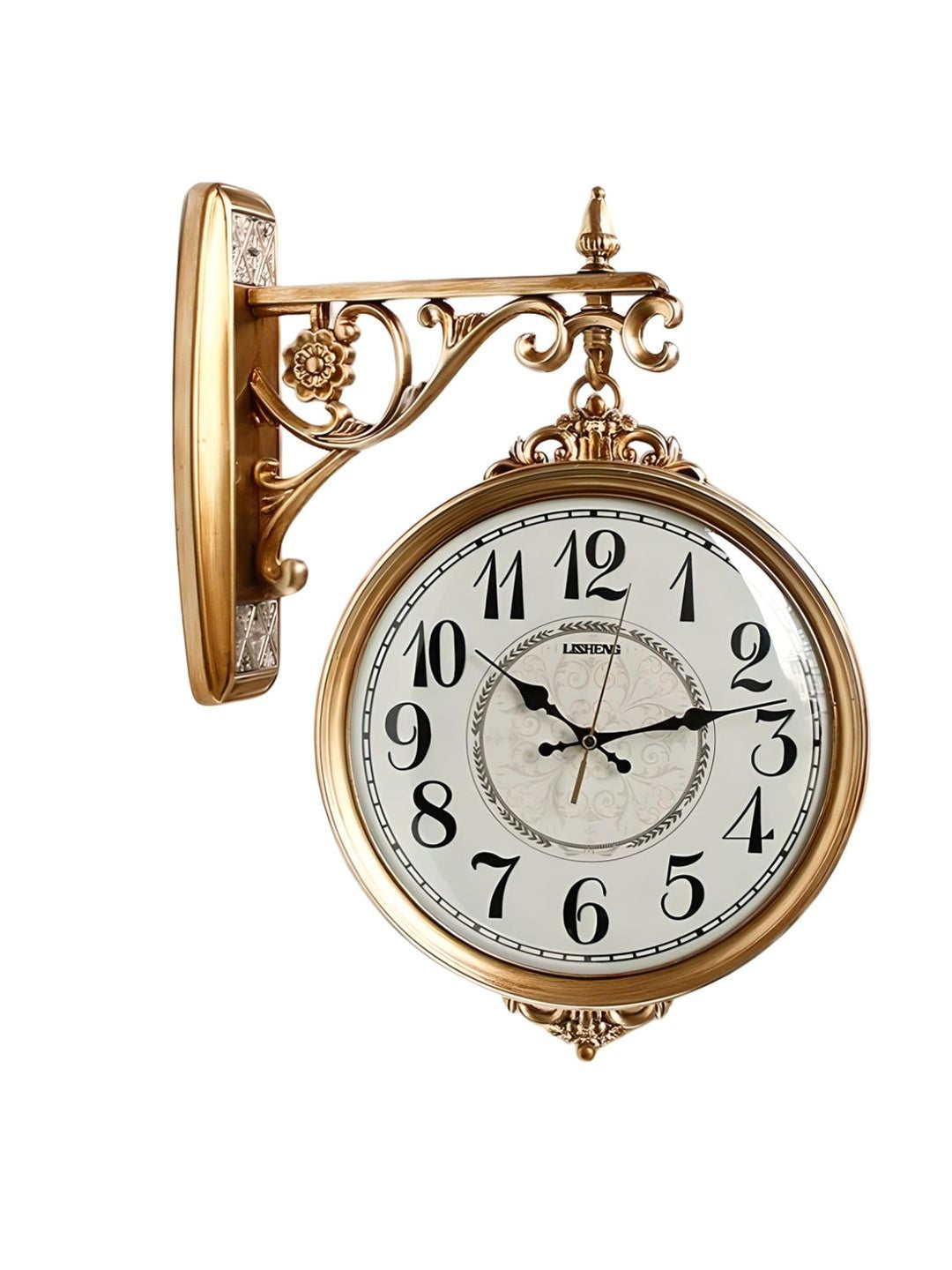 Abstract shaped wall clock