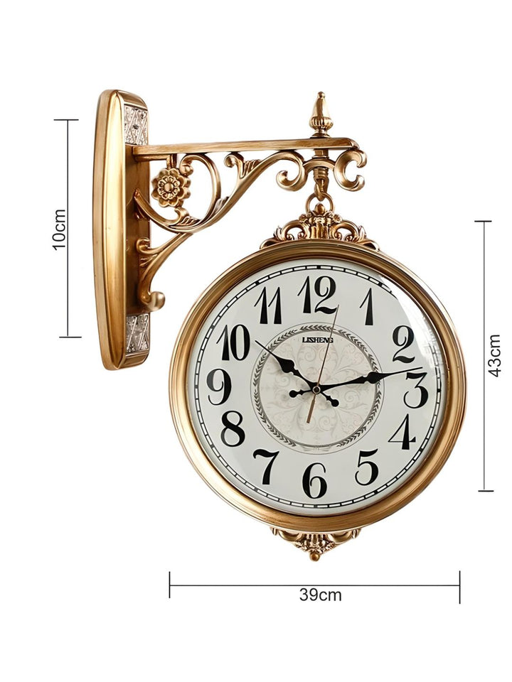 Abstract shaped wall clock