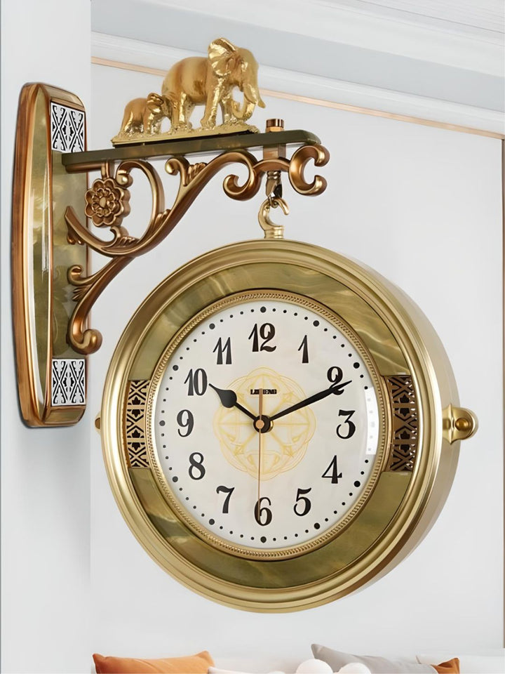 Abstract shaped wall clock