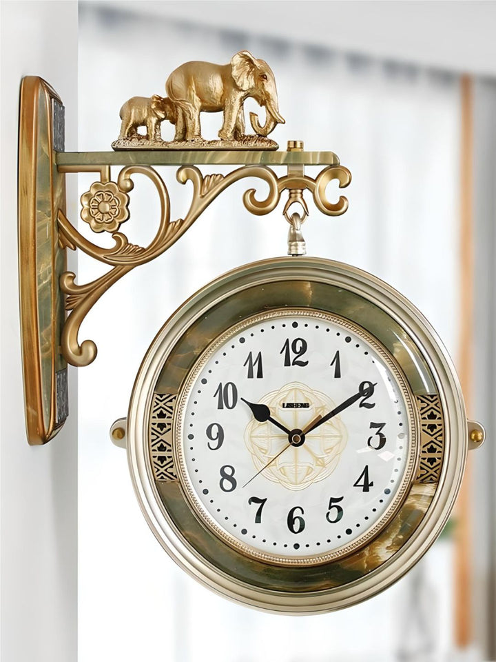 Abstract shaped wall clock