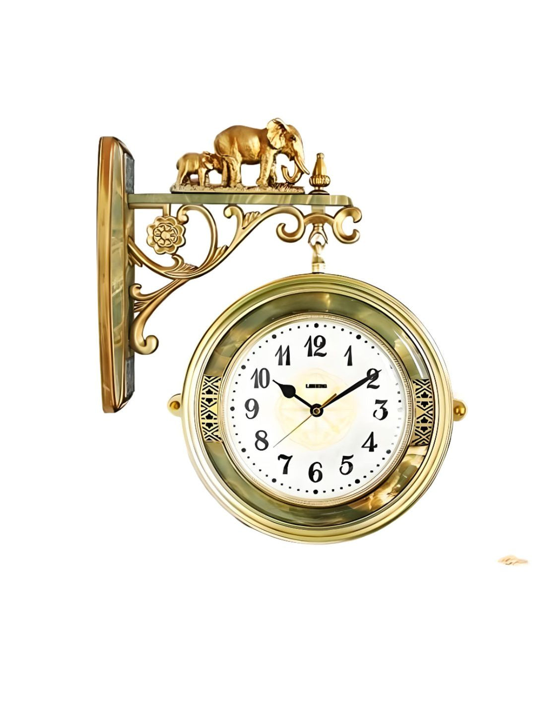 Abstract shaped wall clock