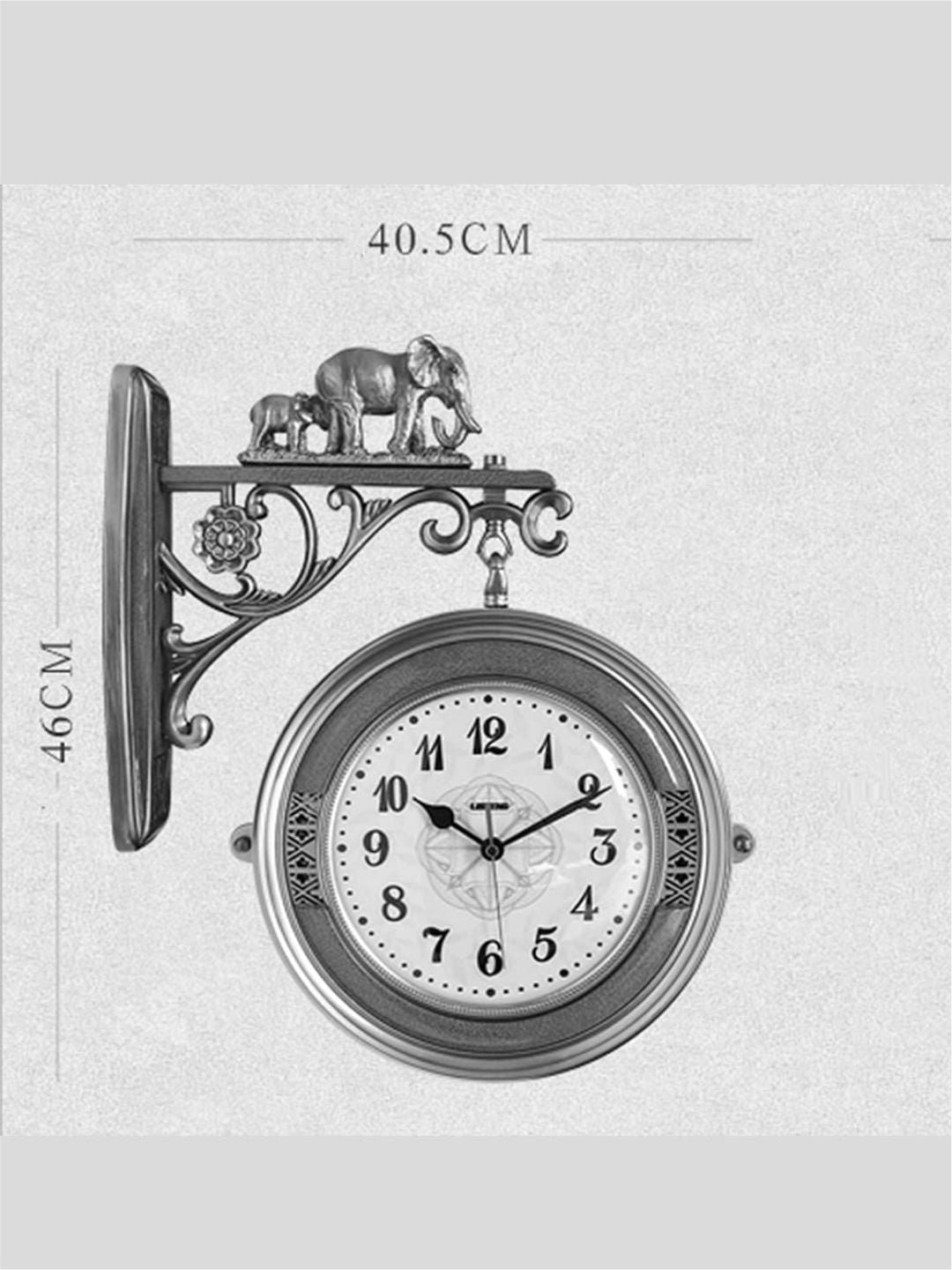 Abstract shaped wall clock