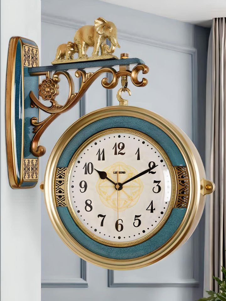 Abstract shaped wall clock