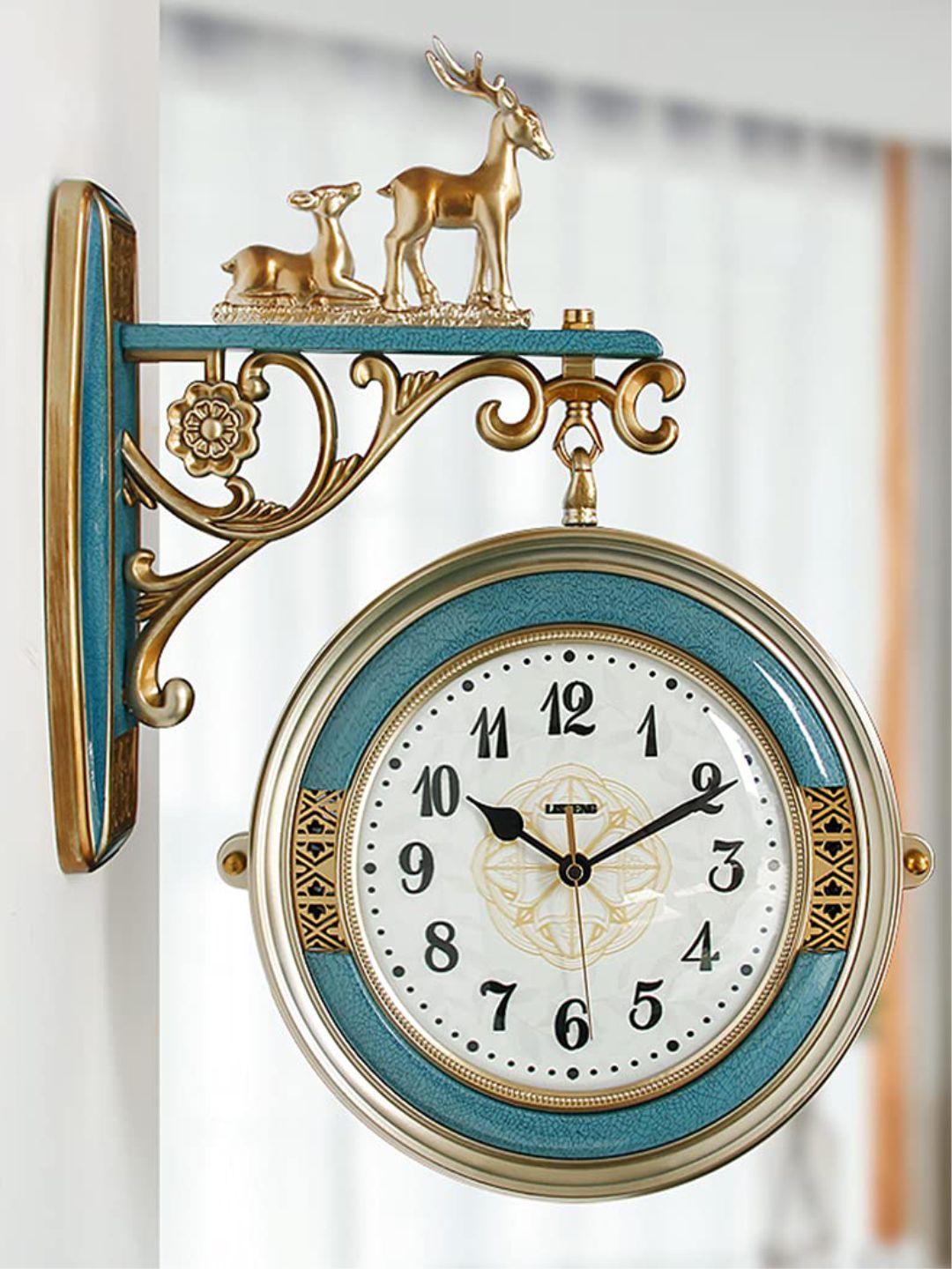 Abstract shaped wall clock