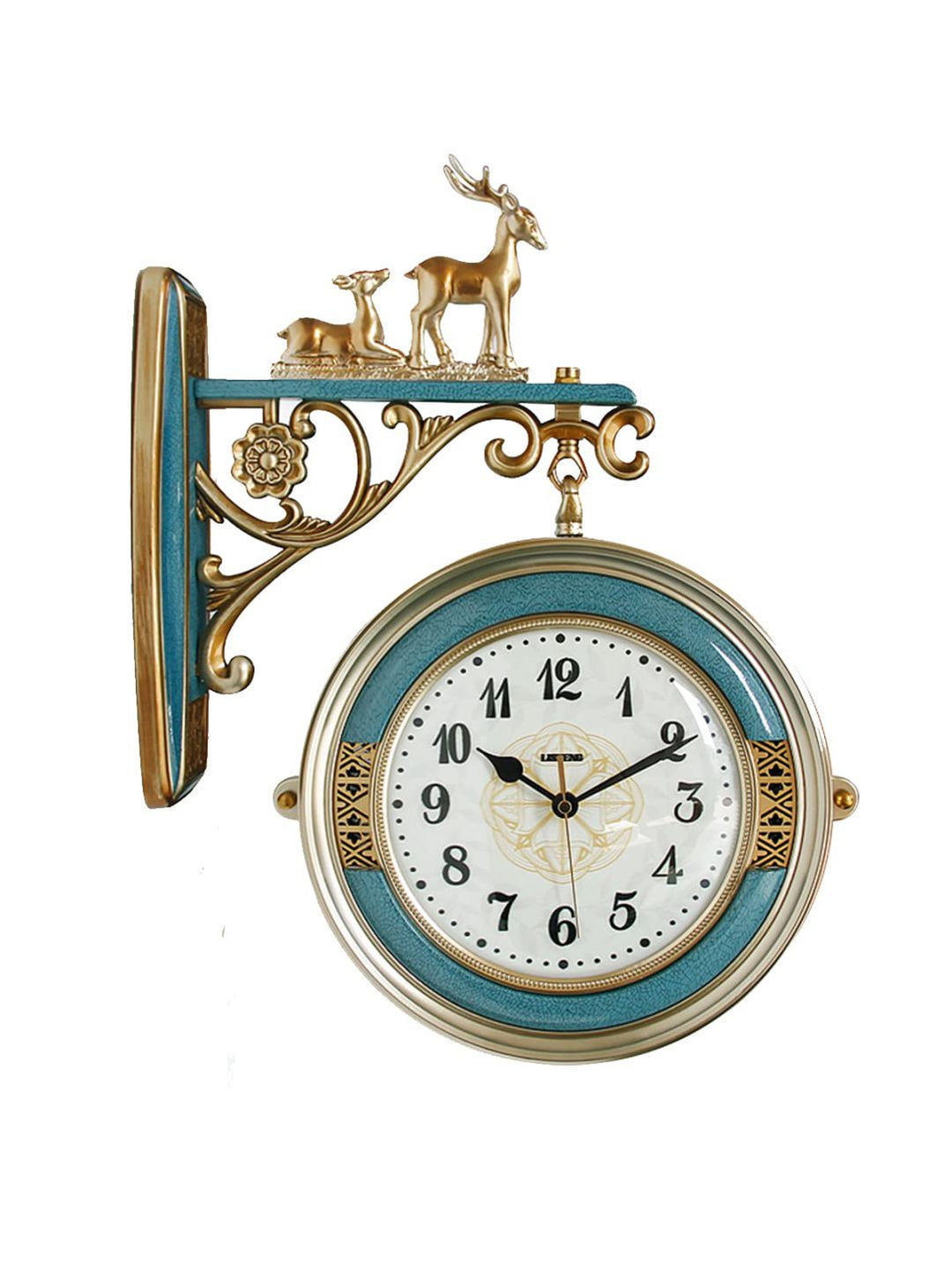 Abstract shaped wall clock