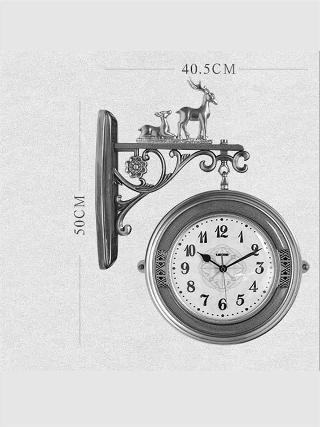 Abstract shaped wall clock
