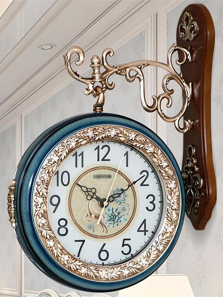Abstract shaped wall clock