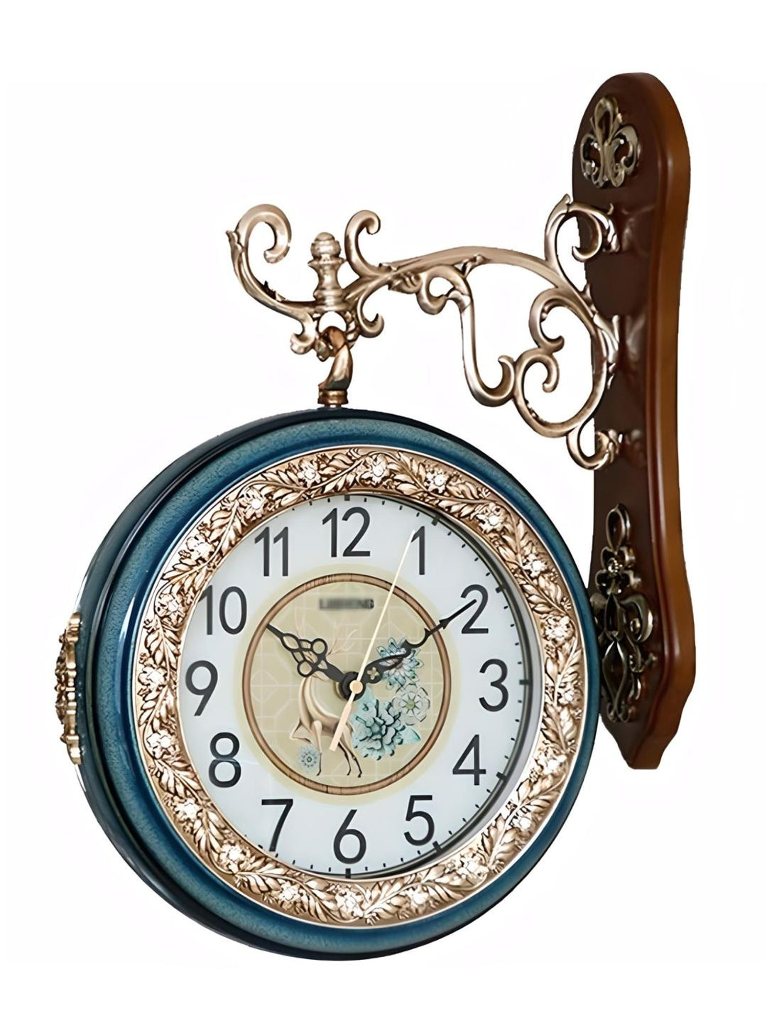 Abstract shaped wall clock