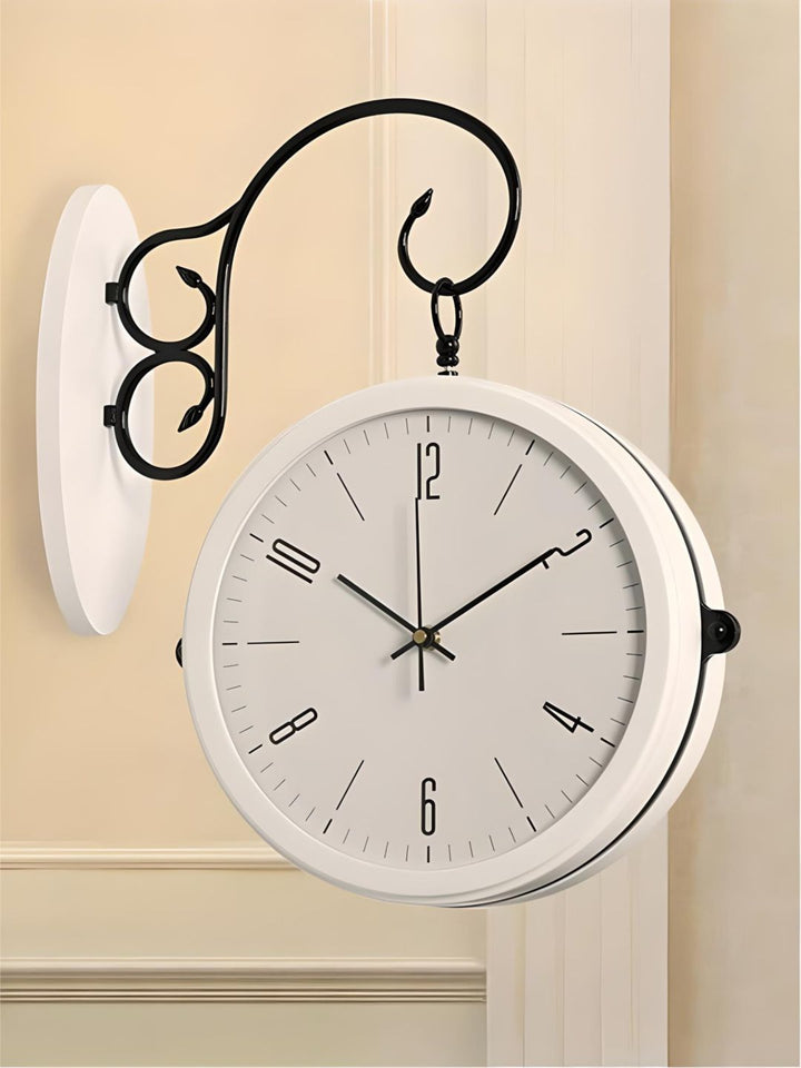Abstract shaped wall clock