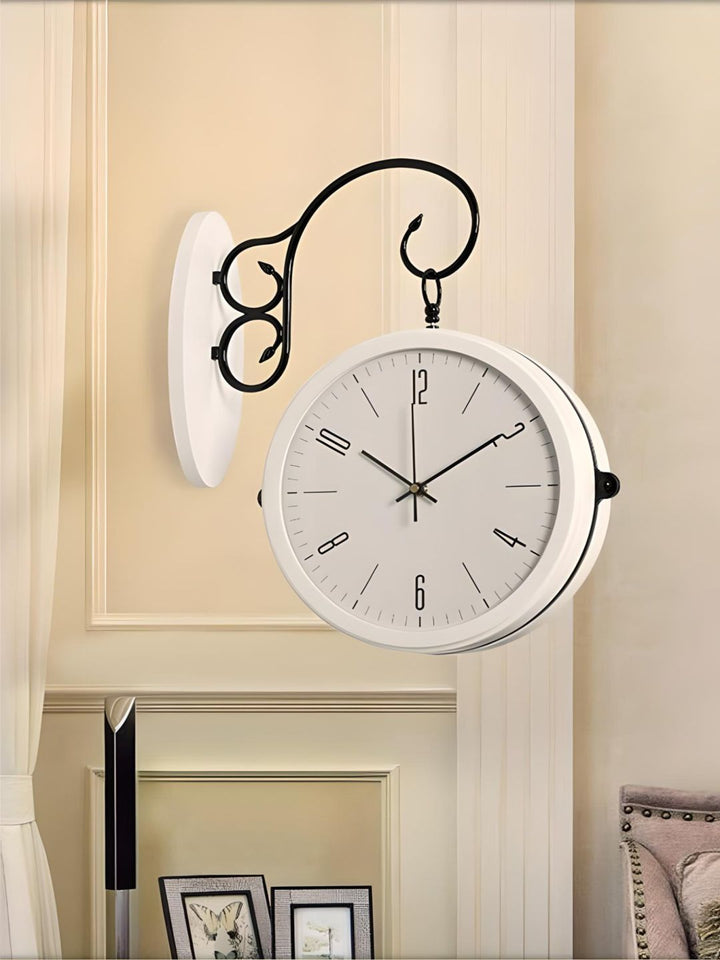 Abstract shaped wall clock