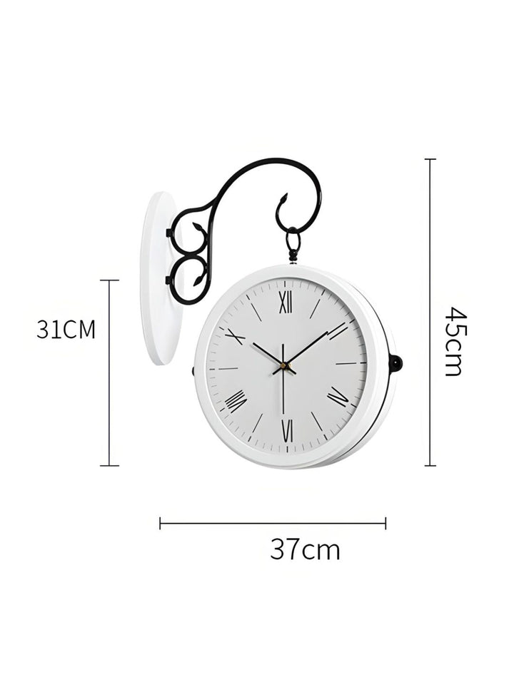 Abstract shaped wall clock