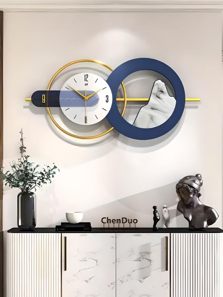 Abstract shaped wall clock