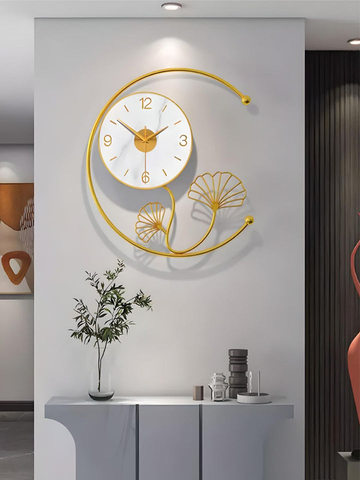 Abstract shaped wall clock