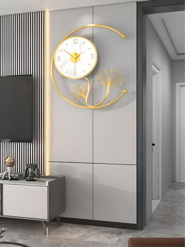 Abstract shaped wall clock