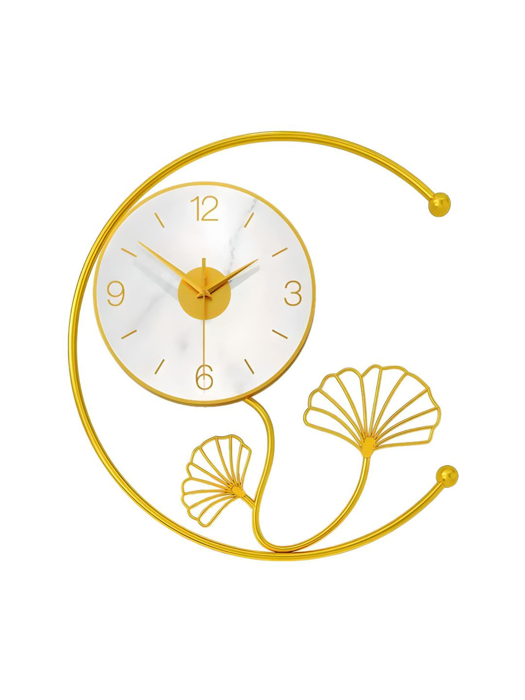 Abstract shaped wall clock