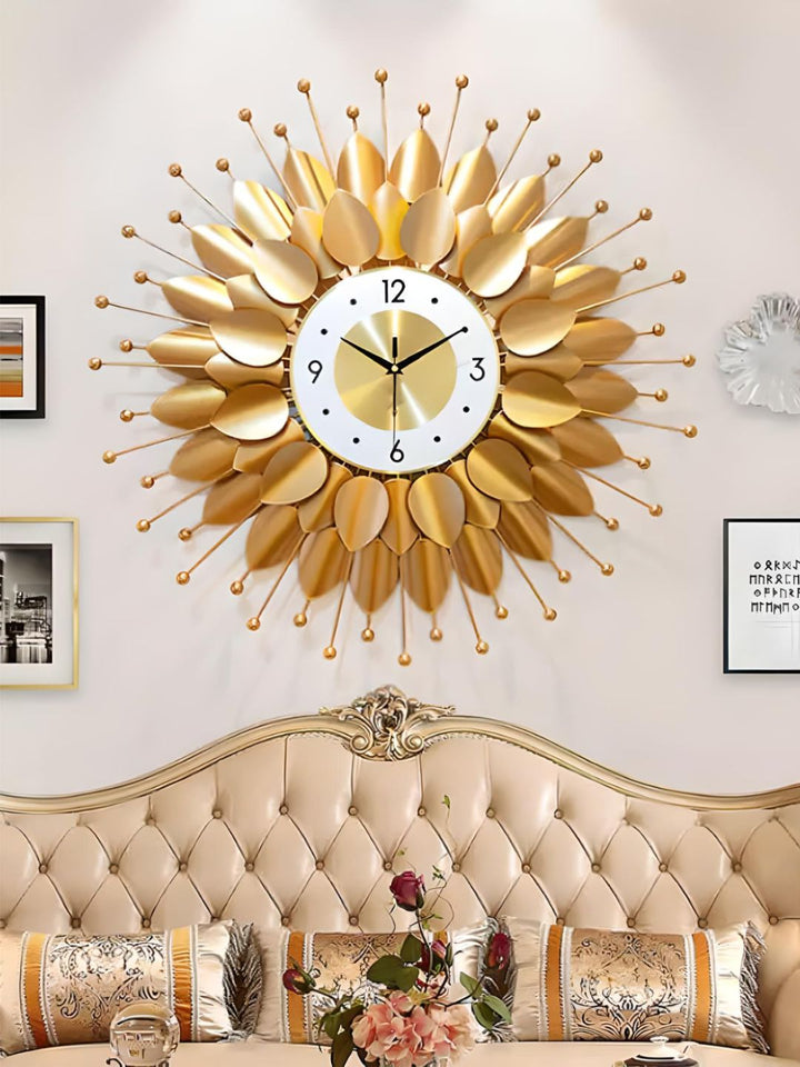 Abstract shaped wall clock