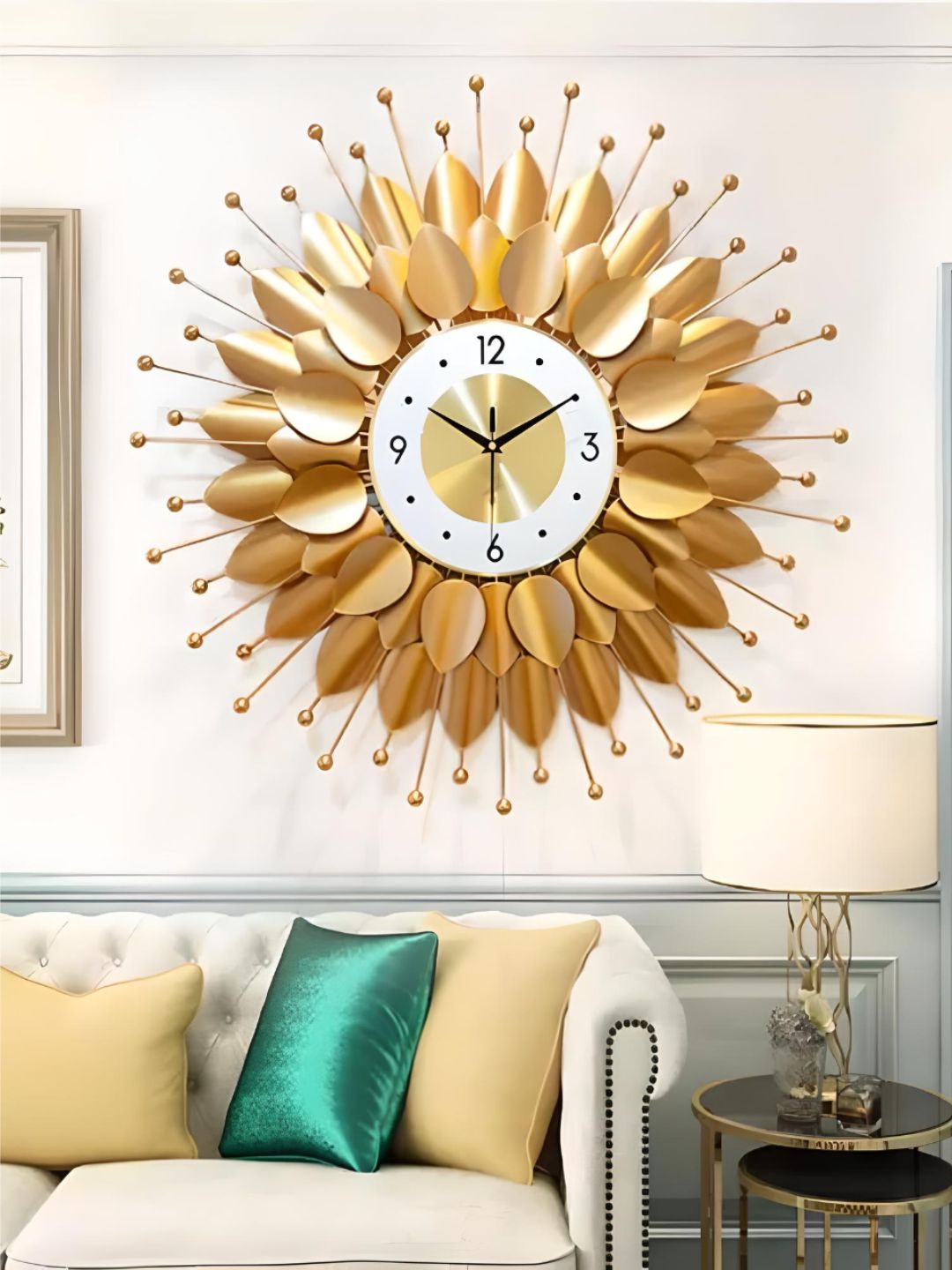 Abstract shaped wall clock