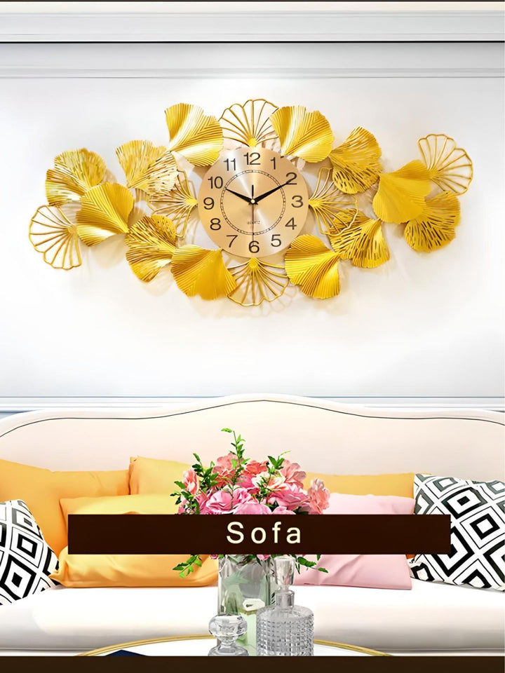Abstract shaped wall clock