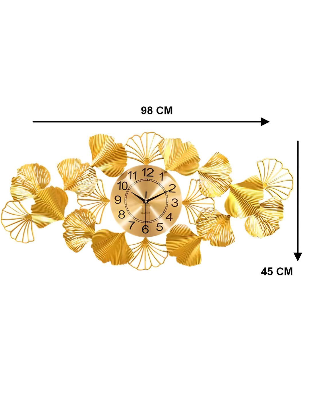 Abstract shaped wall clock