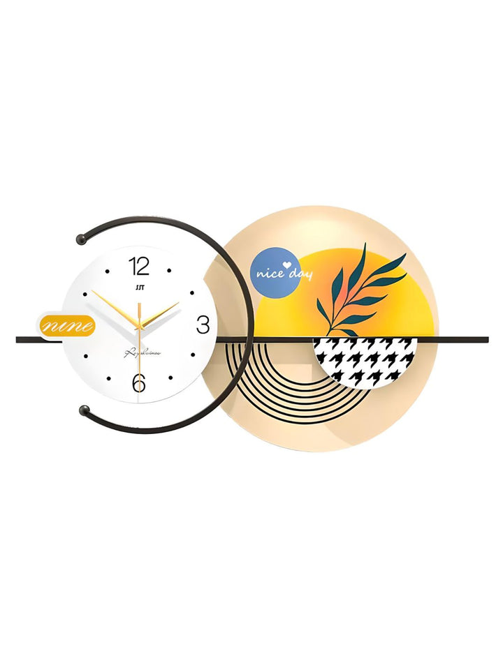 Abstract shaped wall clock