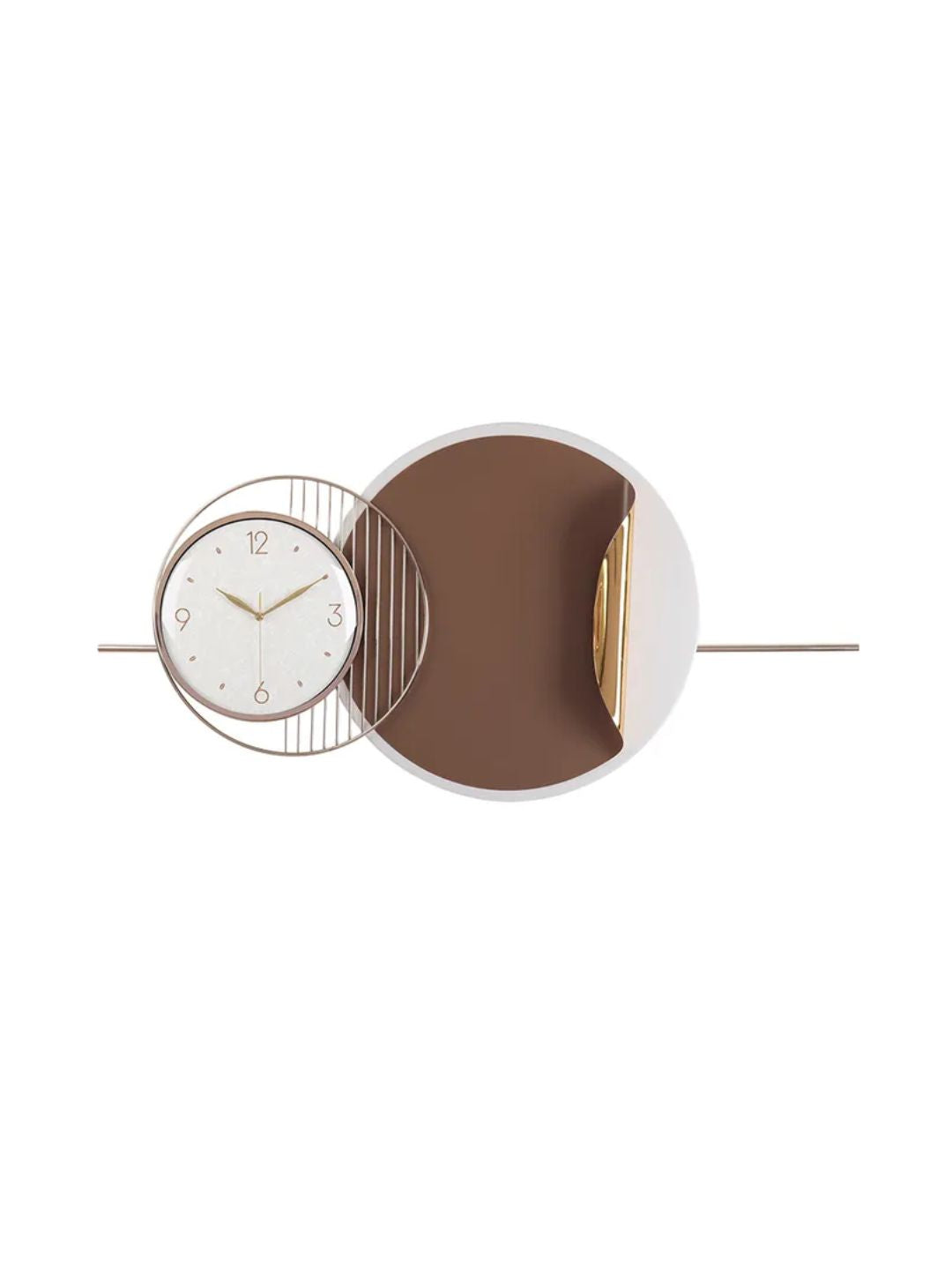 Abstract shaped wall clock