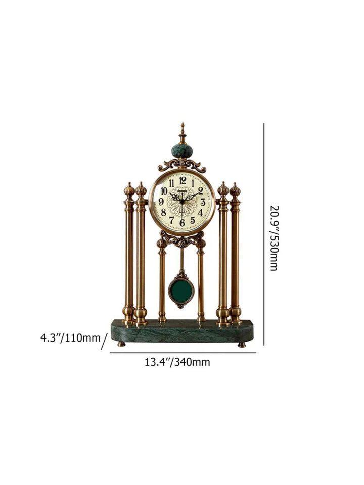 Abstract shaped wall clock