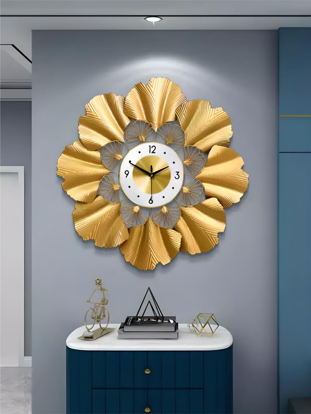 Abstract shaped wall clock
