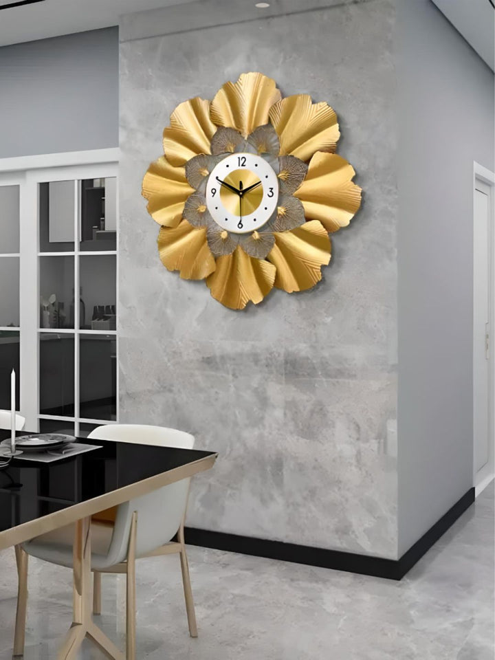 Abstract shaped wall clock