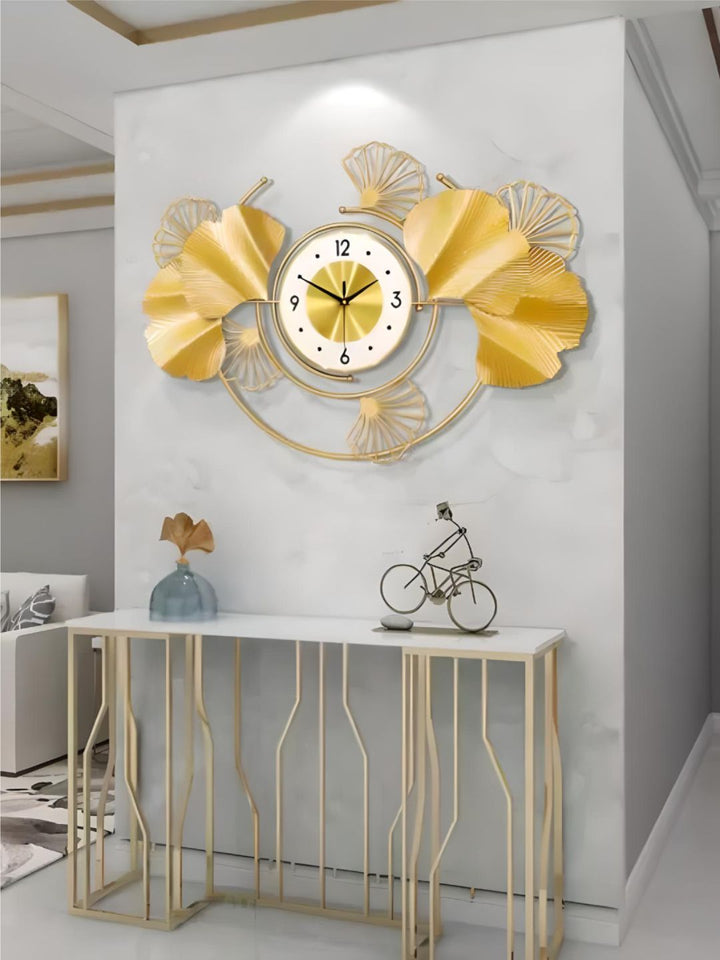 Abstract shaped wall clock