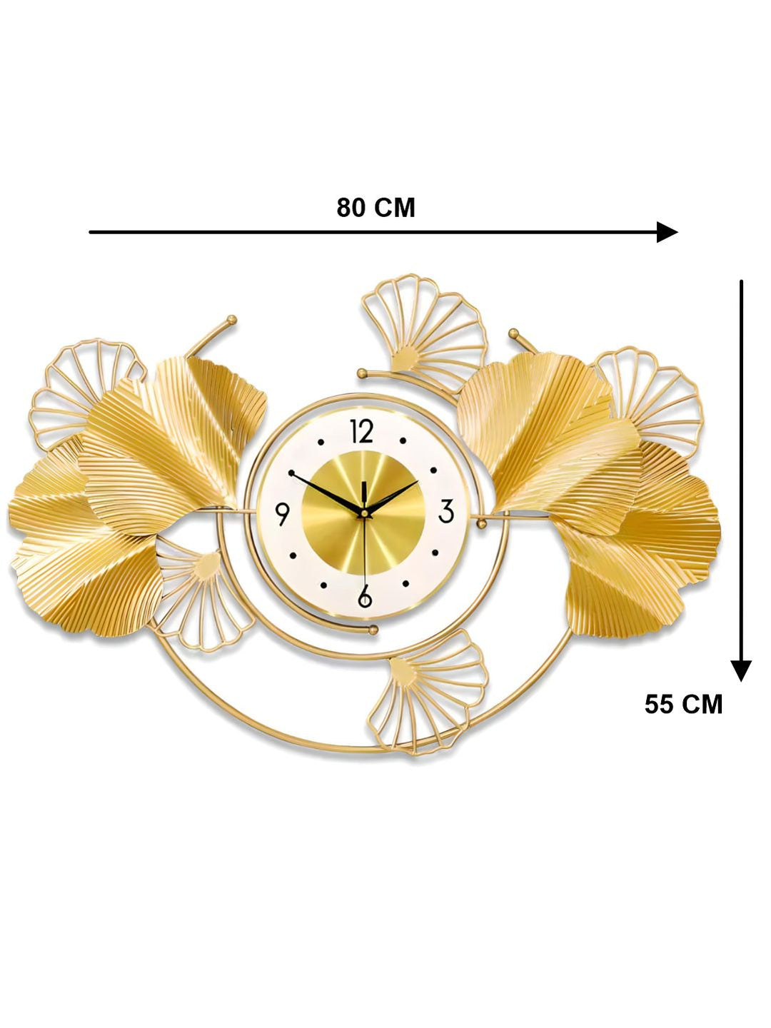 Abstract shaped wall clock