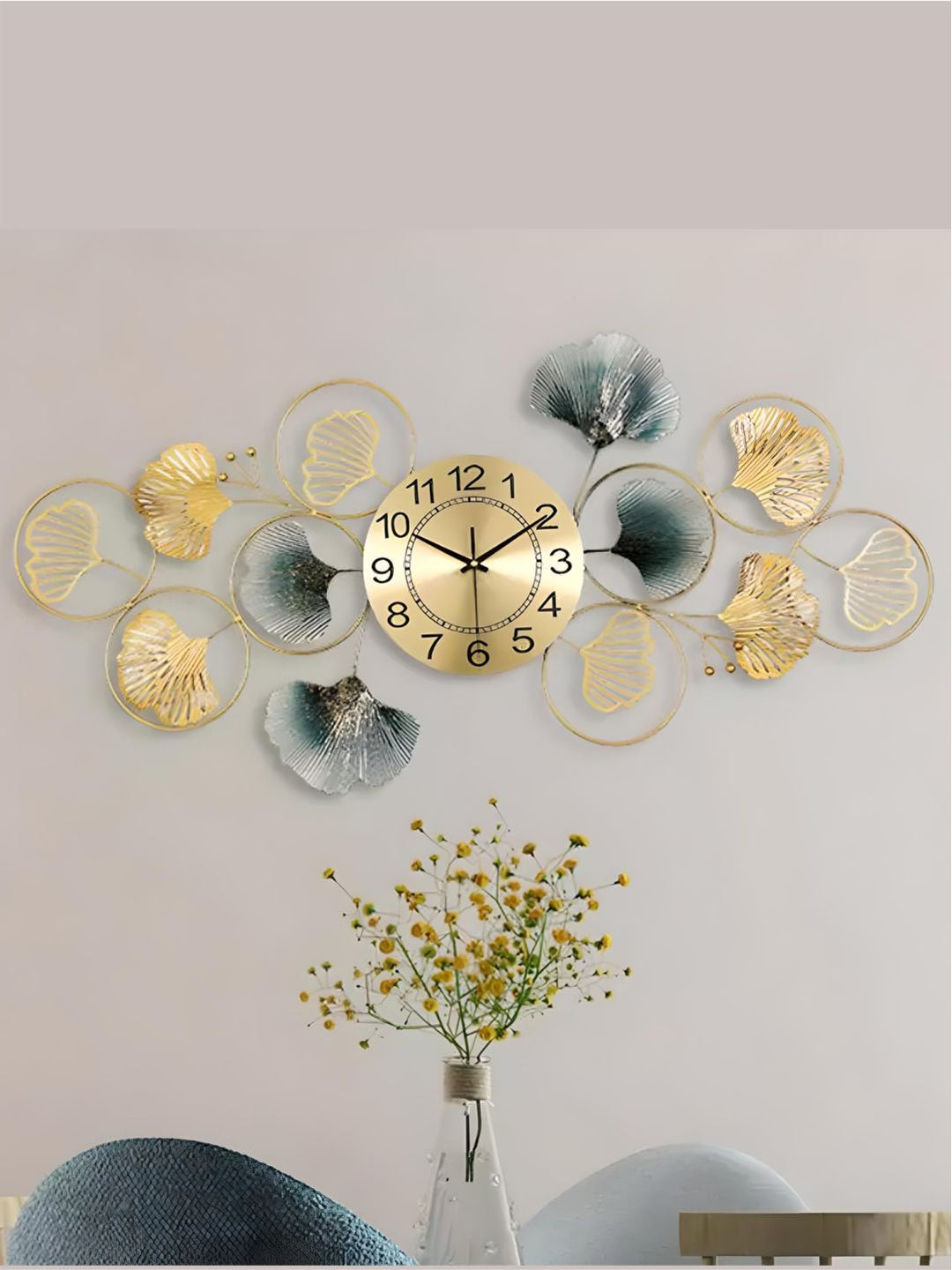 Abstract shaped wall clock