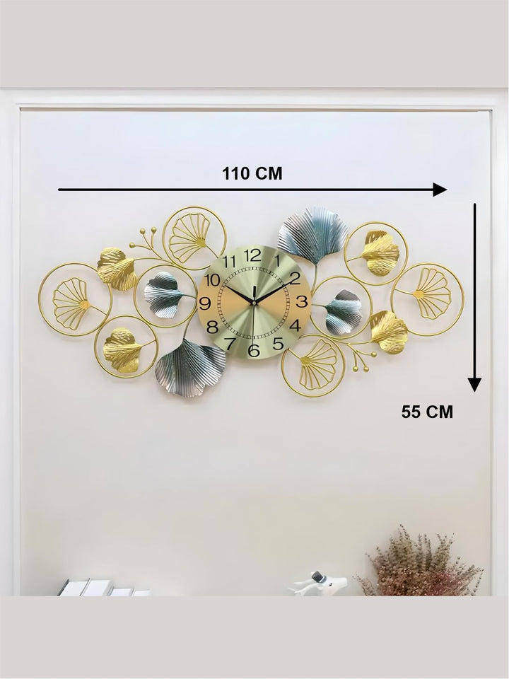 Abstract shaped wall clock