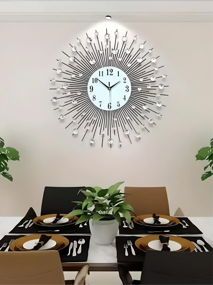 Abstract shaped wall clock