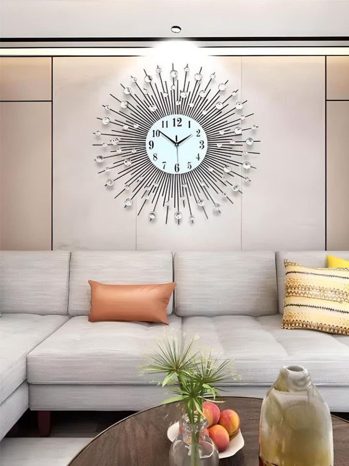 Abstract shaped wall clock