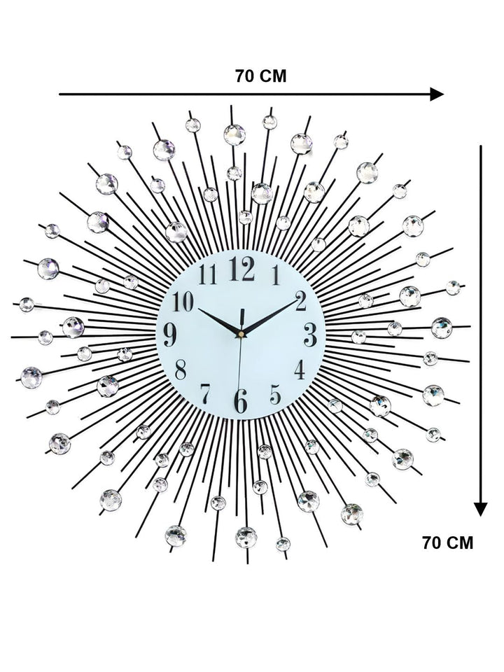 Abstract shaped wall clock