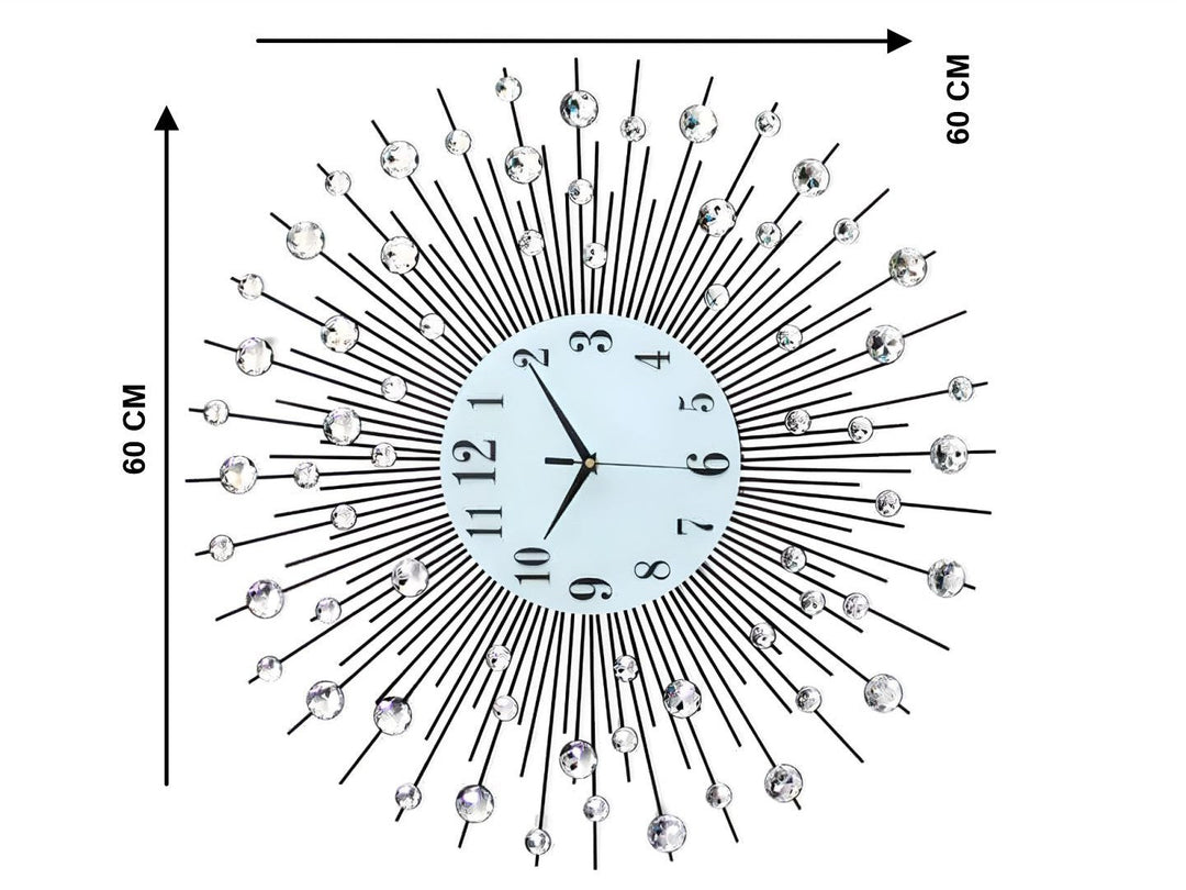 Abstract shaped wall clock