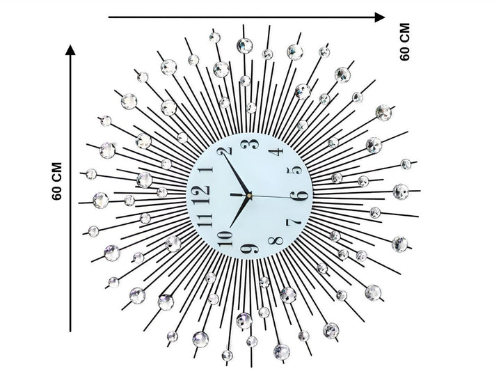 Abstract shaped wall clock