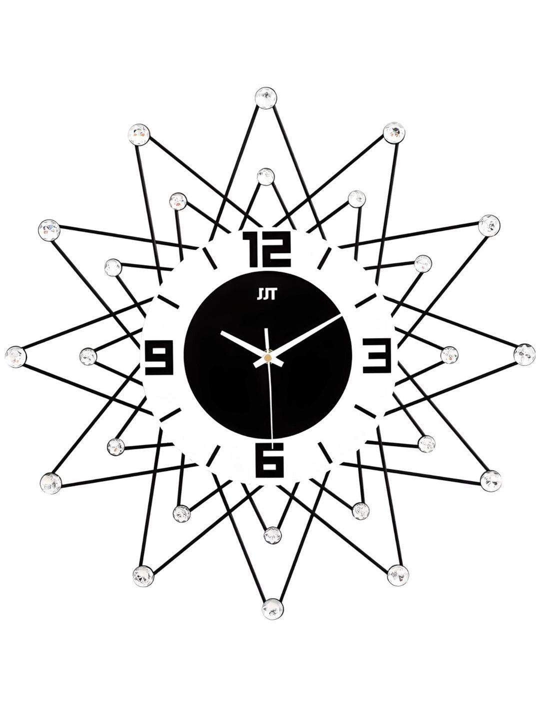 Abstract shaped wall clock
